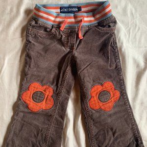 Mini Boden Flower Corduroys